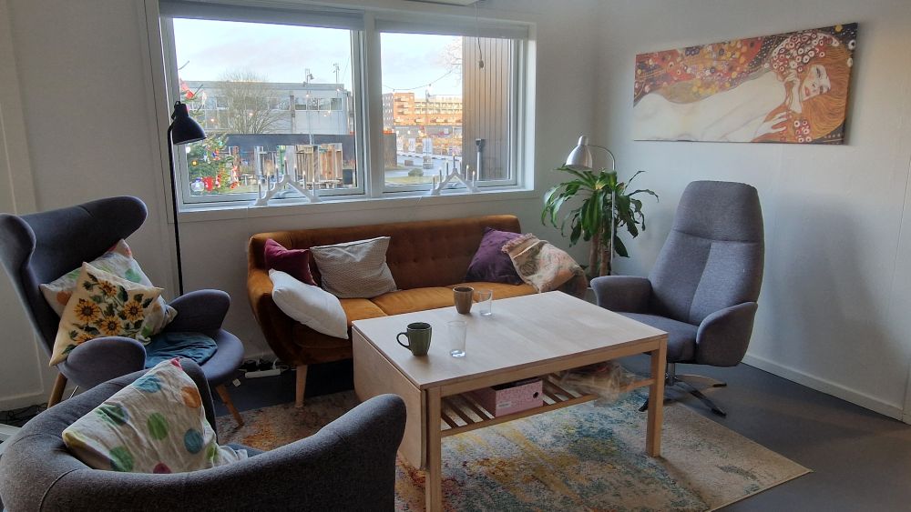 Book sofahjørnet hos Knap & Lap