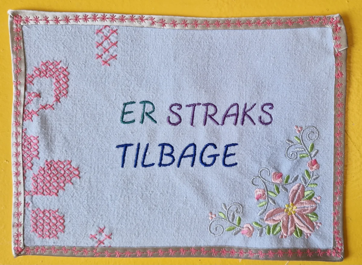 Straks tilbage